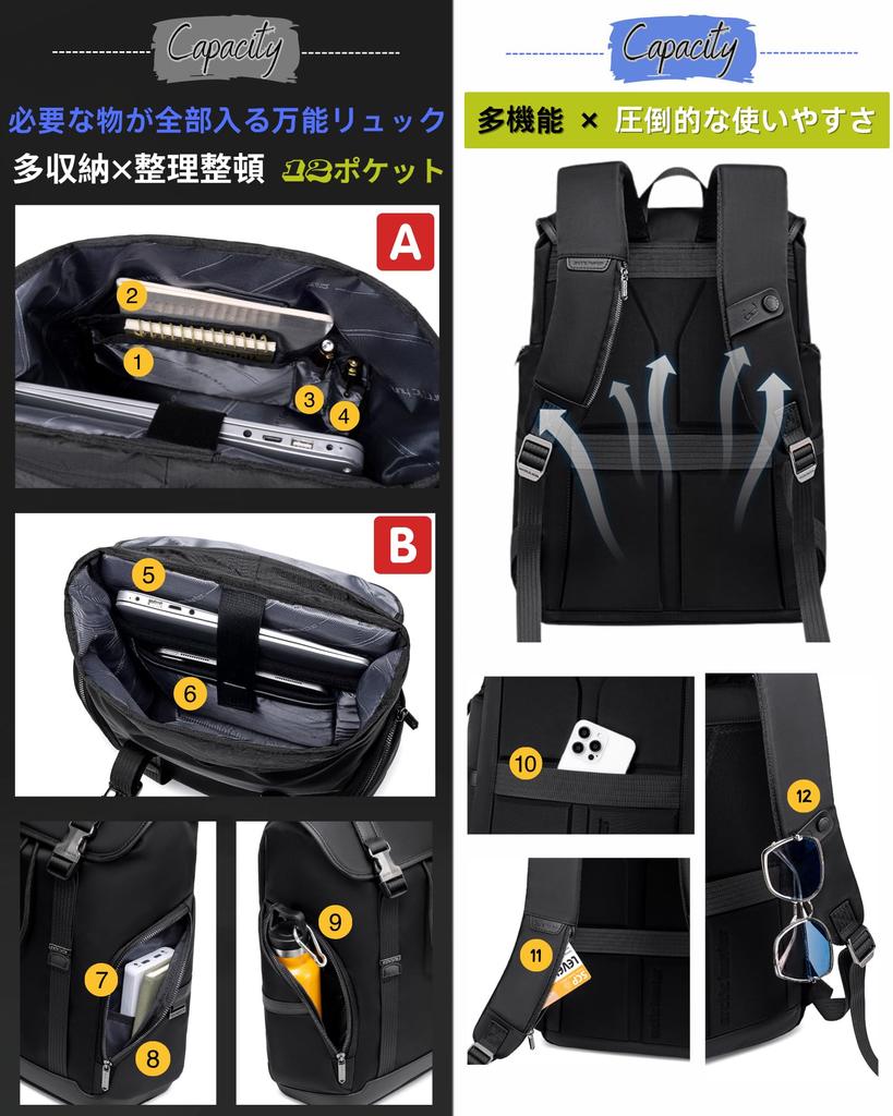 Бизнес Большой Водонепроницаемый ПК A4 Колледж Клапан Бежевый [YCD] Мужской Рюкзак, Стильный, Популярный, Повседневный, Рюкзак, Вместимость, Водонепроницаемый, Легкий, Рюкзак,