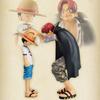 Новая фигурка аниме One Piece Четыре Императора Шанкс Соломенная Шляпа Луффи Фигурка Действия One Piece Revible Moment Фигурка