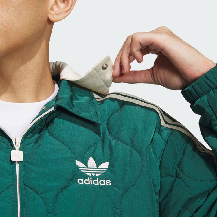 adidas Originals Classic Sport Jacket Мужская куртка лесно-зеленого цвета IW6285