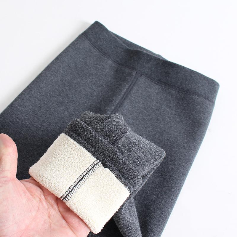 Kids Warm Leggings Girls Spring Autumn Trousers Plus Velvet Children High Waist Leggings Winter Pants for Baby Girl