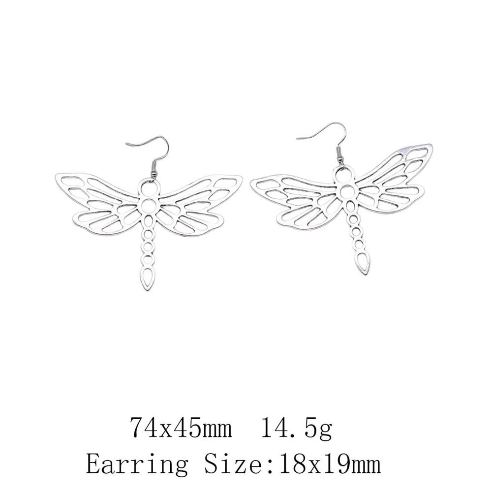 Выпускные серьги Ювелирные изделия Стрекоза Бабочка Серьги-подвески и висячие серьги Сувенирные серьги в стиле бохо
