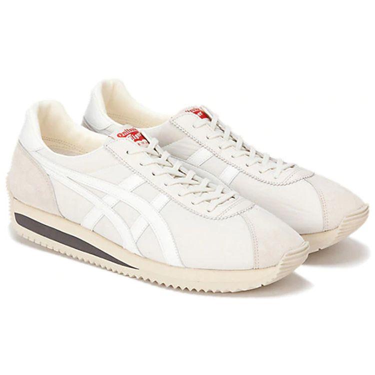 ONITSUKA TIGER Moal 77 NM Пьемонтский серый белый унисекс кроссовки кремовые 1183A916-021