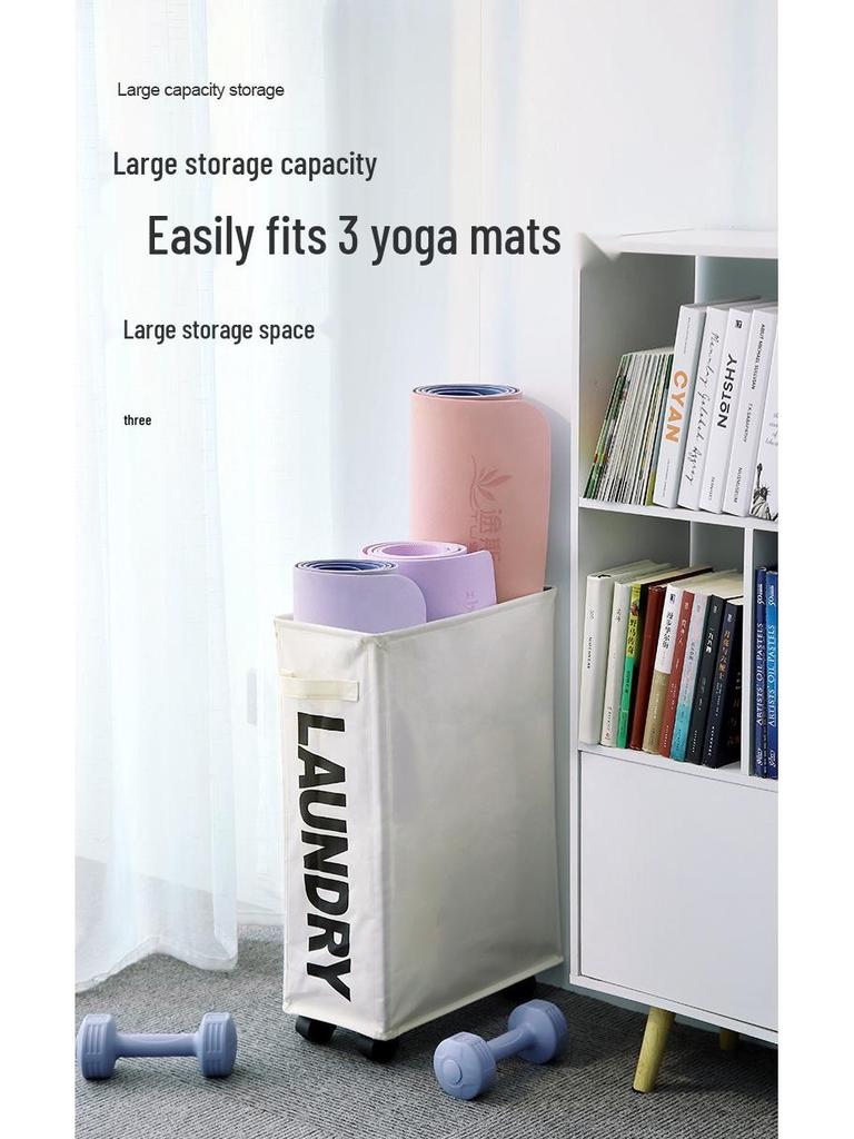 Single Compartment Oxford Cloth Laundry Basket and Storage Box for Bedroom