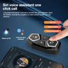 X-11 Мотоциклетный шлем Гарнитура Bluetooth 5.0 Handsfree Автоответчик IP67 Водонепроницаемый 2 в 1 Type-C Для Наушников и Зарядки