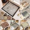 Washing Machine Dust Pad Cover Waterproof Oven Microwave Fridge Top Protector Mat Coffee Drain Pad Table Placemat Kitchen Rubber
