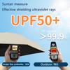 Mini Capsule Umbrella 6 Folding Windproof UV Protection Travel Folding Umbrella Small and Portable Solid Color Pocket Sunshade