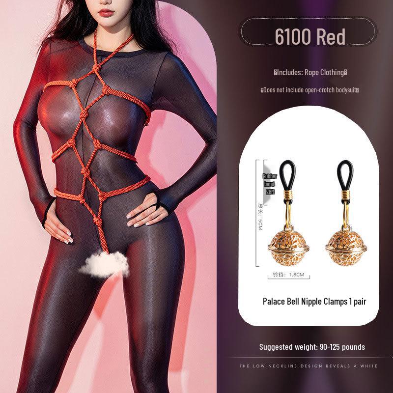 Набор для тренировок по бондажу: Веревки и Белье для Пар - Ременные Ограничители для Кровати и Сексуальные Игрушки.