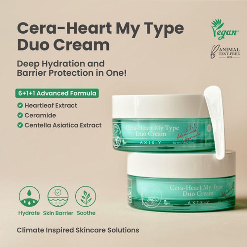 AXIS-Y Cera- Heart My Type Duo Cream 60мл