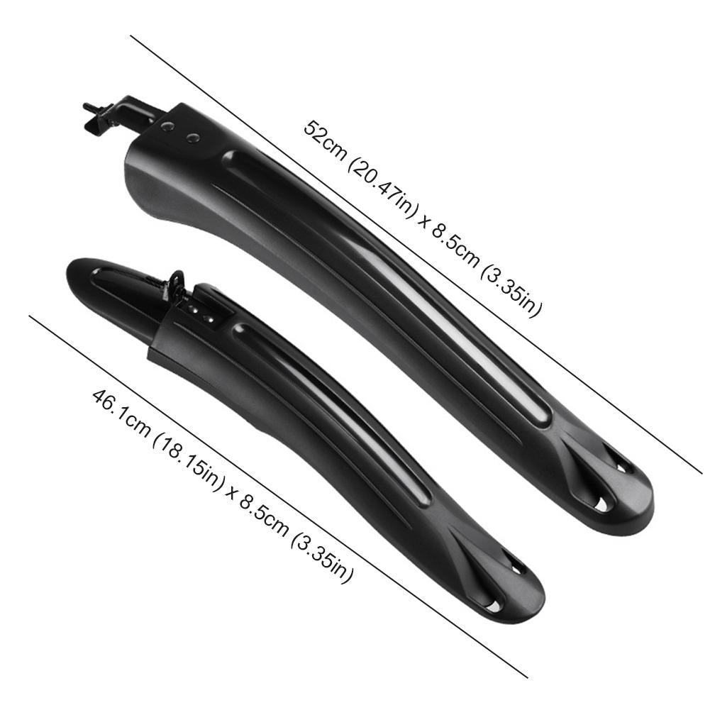MTB Universal Mudguard 26/27.5/29inch Against Splashing Water and Dirt Widen Extension Mud Protector for MTB Mountain Road Bike