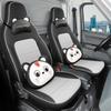 Совместимо с чехлами на сиденья автомобиля Jinbei Jiyun E6 Remote Xingxiang V6E/V6Eplus, перфорированная кожа, двухместные.