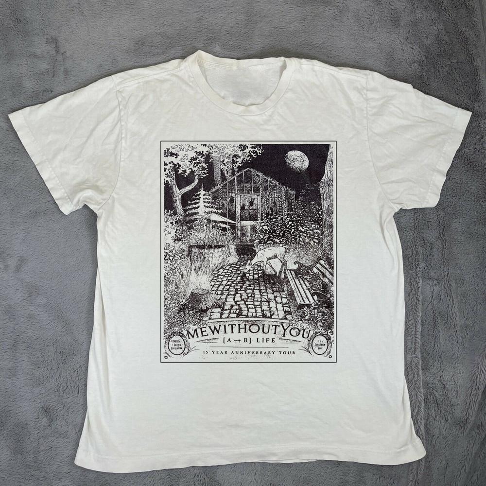 Mewithoutyou Футболка унисекс к 15-летию группы