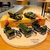 Военная серия Игрушечная машинка с инерционным механизмом Брелок Мультяшный кулон - Маленький подарок