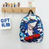 Рюкзак с узорами русалки, кошки, динозавра, акулы, дышащие нейлоновые лямки, плечевой