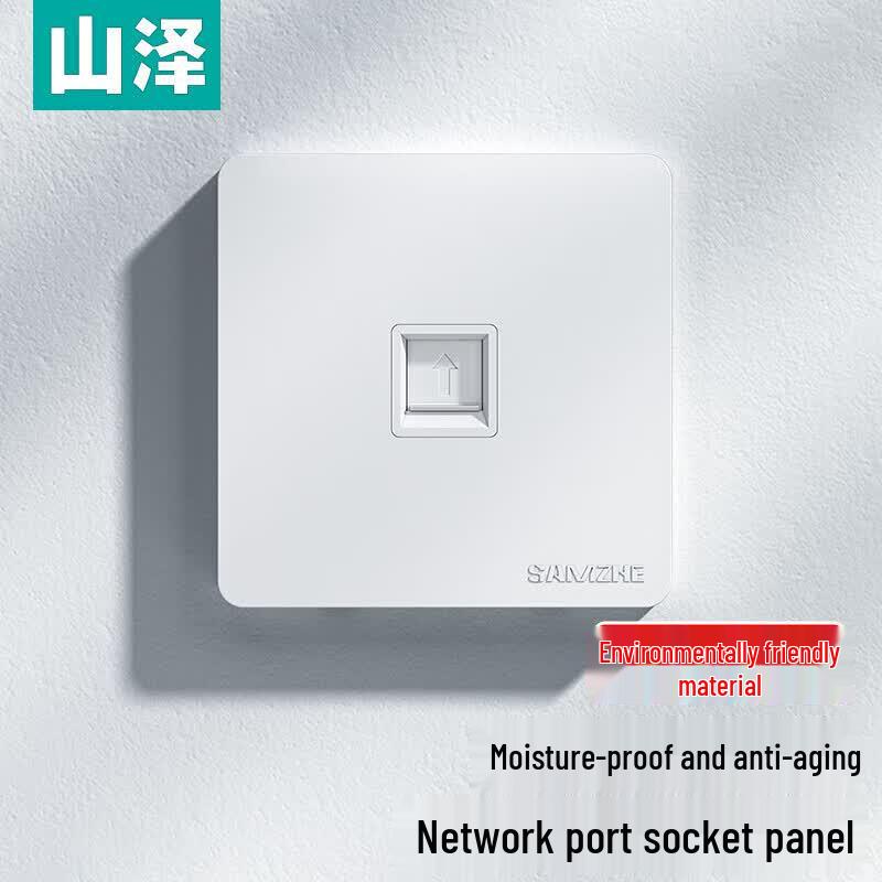 SAMZHE WAN-01 Network Module Wall Plate