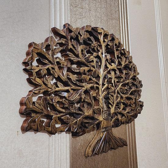 Wooden Christmas  Wall Tree Wall Art Home Decor 40.64cm