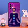 Mandala Chakra Yoga Case For Samsung Galaxy A15 A25 A52 A53 A54 A12 A13 A14 A32 A33 A34 A23 A24 A72 A73 A51 A71