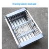 ZISIZ Stainless Steel Auxiliary Sink Basin
