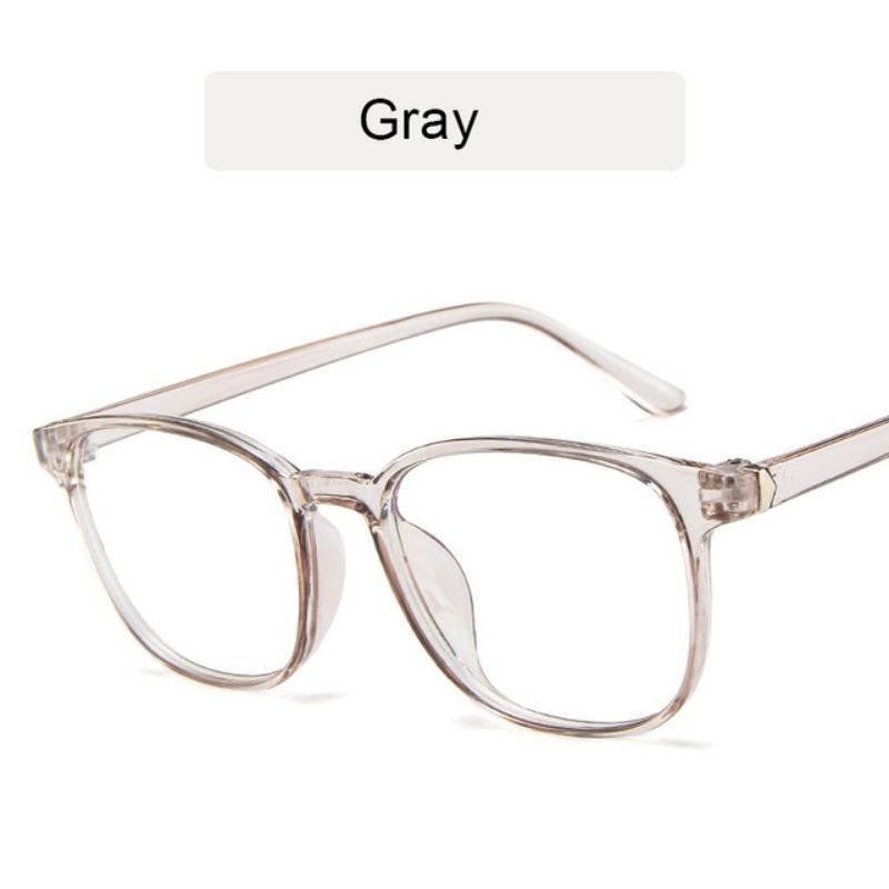 Transparent Square Computer Glasses Frame Anti Blue Light Eyewear Blocking Glasses Woman Men Optical Spectacle Eyeglass