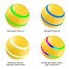 Интерактивные игрушки для собак Wicked Ball со светодиодной вспышкой Pet Cats Dogs Chew Toy Прочный автоматический катящийся мяч с дистанционным управлением