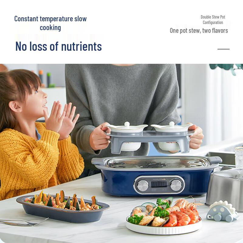Электрическая пароварка Morphy Richards, штепсель CN (адаптер в комплекте)