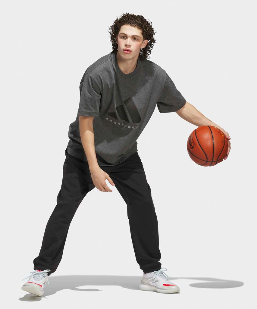 Флисовые спортивные штаны Adidas для баскетбола - Черный / Jx5595