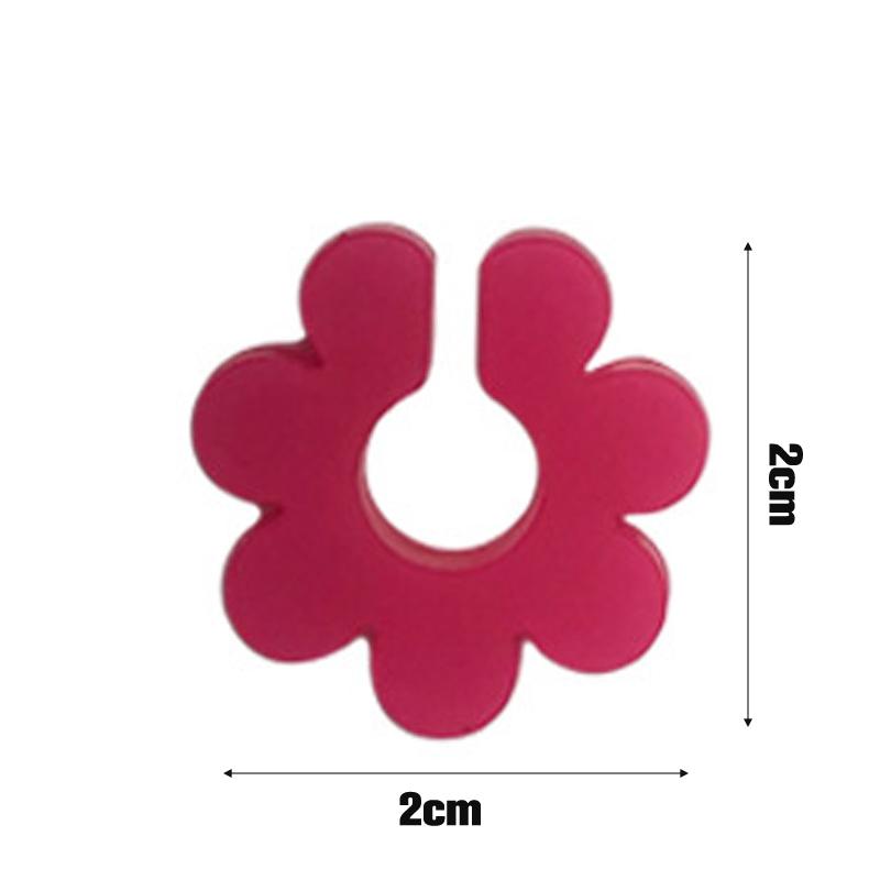 8 шт. подвеска в виде бокала для вина силиконовая цветочная этикетка для напитков идентификационная этикетка для чашки