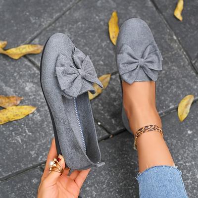 Женские туфли на плоской подошве с бантом, летние, модные, удобные, универсальные, женские мокасины, повседневные, простые, износостойкие, женские кроссовки