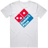 Футболка Domino's Pizza Любимая Еда Мужская Женская Футболки Топ