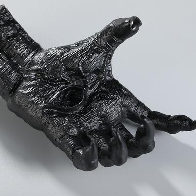 Хэллоуин декоративные руки призрака изделия из смолы коготь дьявола крючок принадлежности для украшения дома с привидениями креативные украшения