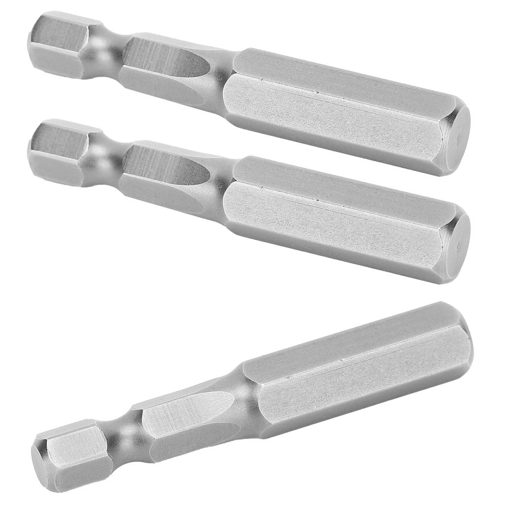 10 шт. Насадки для электрической отвертки Закаленные Шестигранный патрон Магнитные Легированная сталь S2 8 мм 50 мм