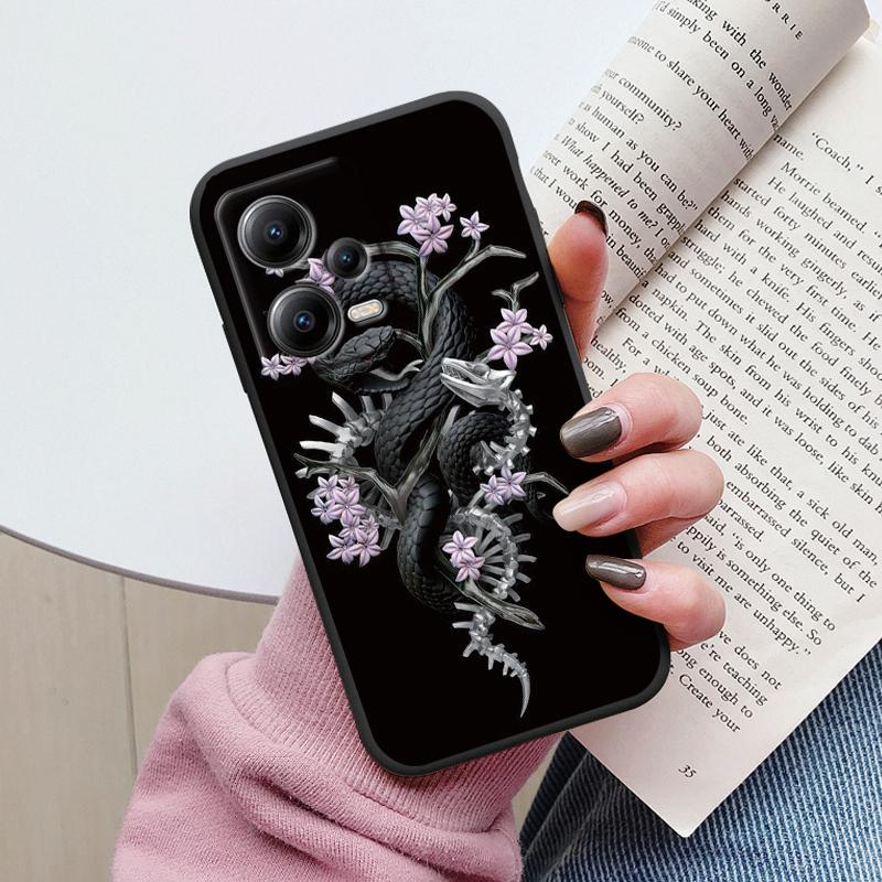 Чехол Funda Для Poco X5 PocoX5 Pro 5G Чехол Цветы Сердце Мультфильм Оболочка Мягкий Силикон Couqe Для Xiaomi Poco X 5 X5Pro
