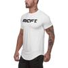 Muscleguys Men's Fitness Top Sports Casual Breathable T-shirt Printed O-Neck Pop Short Sleeve