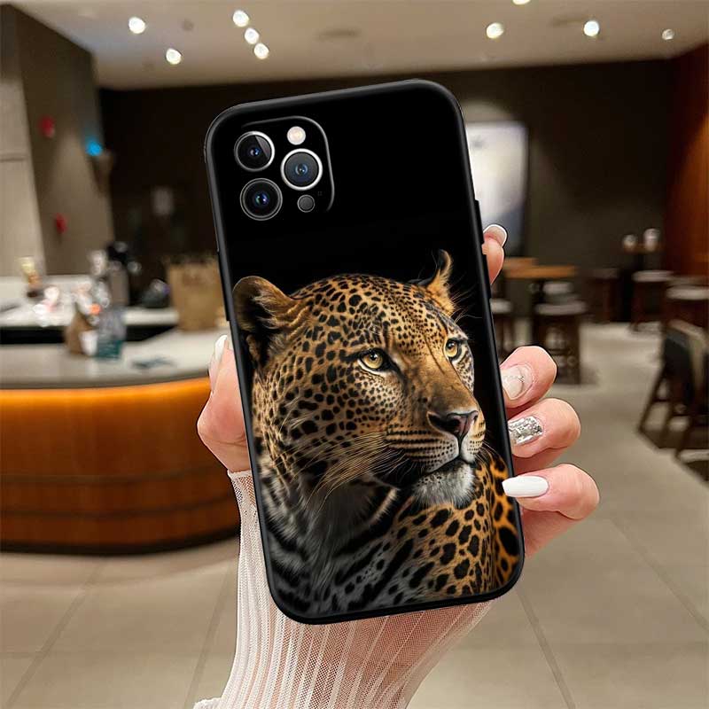 UP2 Animal Leopard New High-End Shell Phone Case for OPPO A3 Pro A72 A74 A76 A77 A77S A78 A79 A94 A95 A18 A40M A58