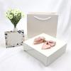 Подарочная коробка Изысканная работа Простота в использовании Картон Искусственный цветок розы Держатель для украшений Аксессуары на День святого Валентина