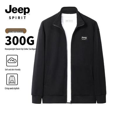 Мужская спортивная вязаная куртка на молнии JEEP SPIRIT