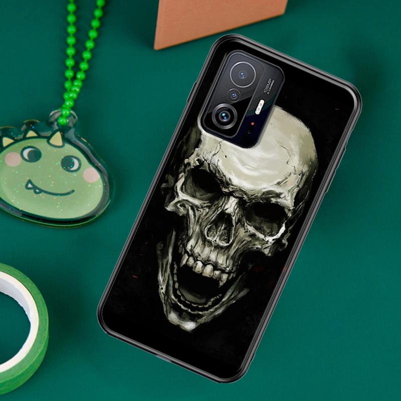 Готический модный чехол с черепом для POCO F5 X5 X3 Pro X4 F4 GT F3 M5s C40 чехол для Xiaomi 13 12 Lite 11T 12T Pro 12X