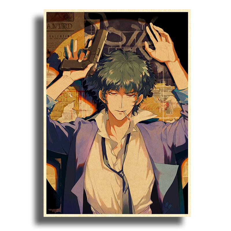 Cowboy Bebop Wall Decor Poster Wall Art Picture Wall Decor Canvas Painting Living Room Home Decoration Print Room Decor