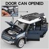 Large 1/18 Scale Land Rover Defender 110 Off Road SUV Alloy Metal Diecast Model Car Computer Desktop Ornament