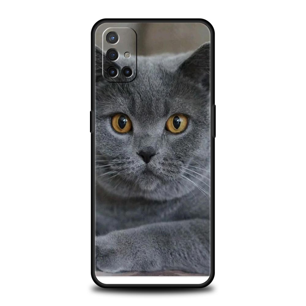 Phone Case For OnePlus 11 10 9 Pro 9T 12R 10R 9R 9RT 10T 8T 8 7 6T 7T Nord 2T CE 2 5G N200 N10 N100 Cover British Shorthair Cat
