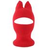 Crochet Ears Protection Hat Knitted Balaclava Hat Cute Kids Hat  Face Cover