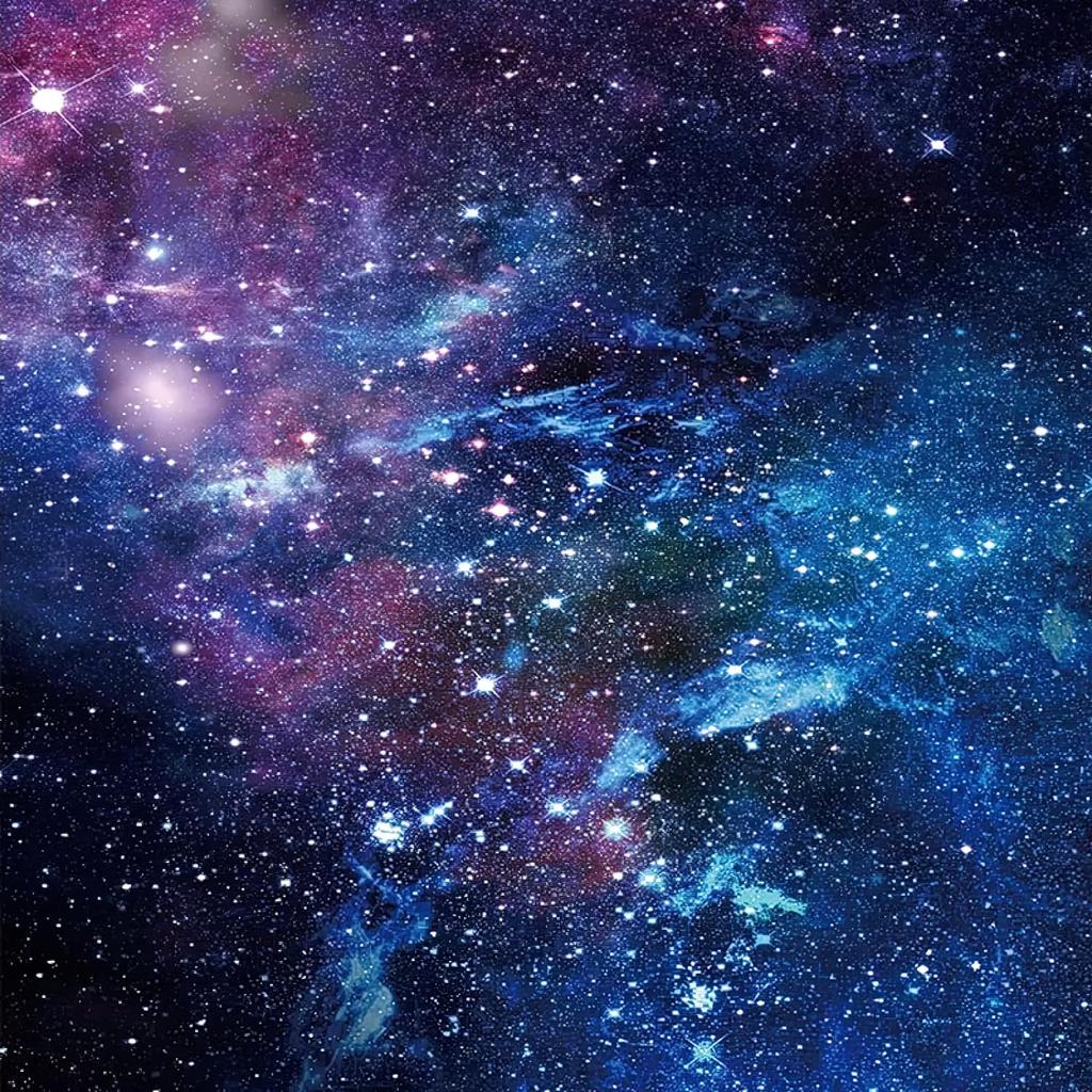 Красивое звездное небо 3d потолочная настенная роспись, настенная роспись "Голубая галактика" космические обои для гостиной, спальни, потолочные настенные фрески