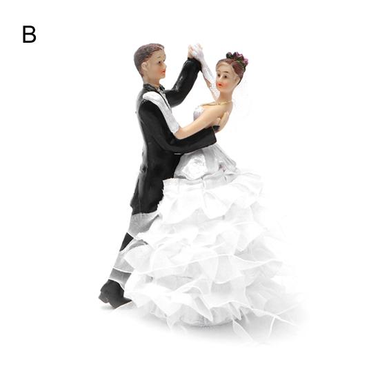 Цветостойкий прочный высококачественный декор для рабочего стола, очаровательные милые статуэтки для свадебной пары, топпер для торта на свадьбу