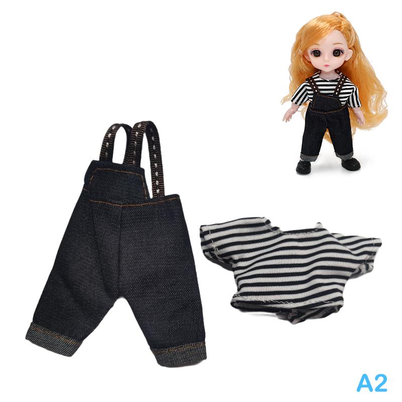 Кукла 16 см, повседневная одежда принцессы, аксессуары для костюма