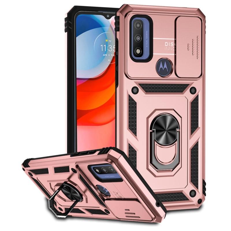 Чехол для Motorola Moto G Pure, чехол для Moto G Pure Coque, Fundas, слайд-объектив, магнитное кольцо, держатель, задний бампер