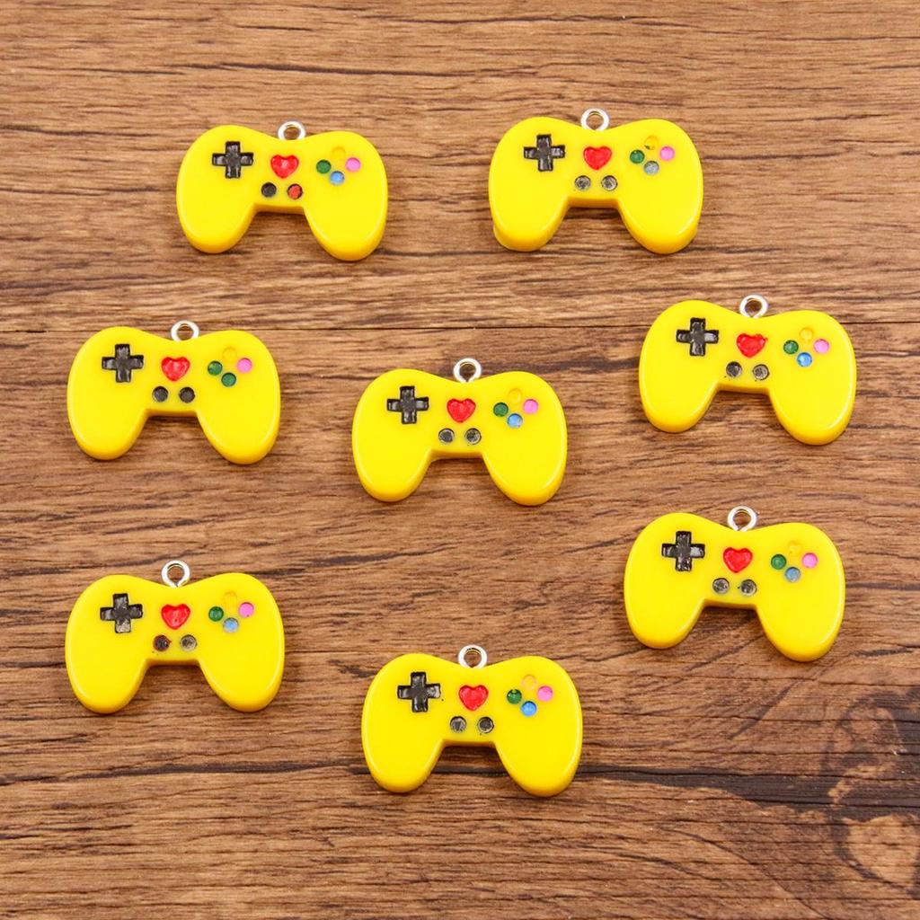 10-цветная подвеска из смолы для игровой консоли своими руками для подвески, браслета, ожерелья или багажа