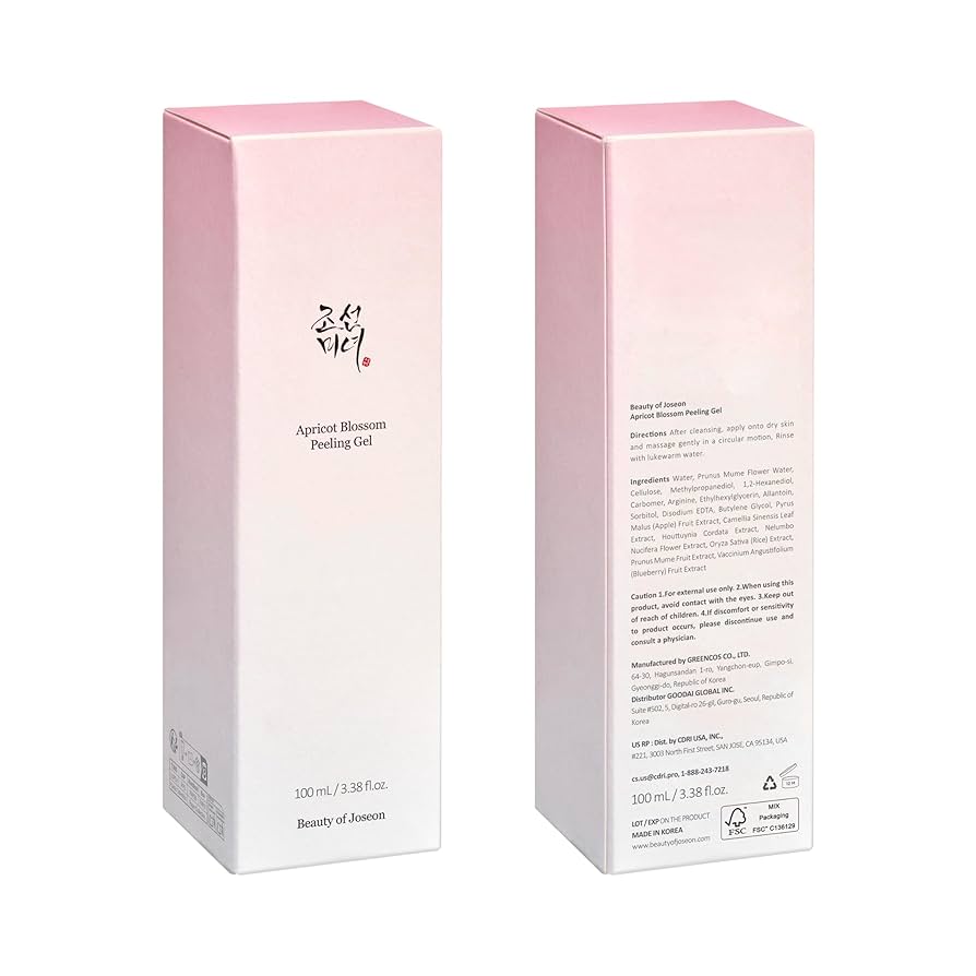 Beauty of Joseon Apricot Blossom Peeling Gel 100ml AUTHENTIC STORE