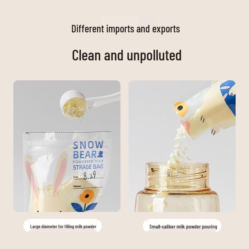 SnowBear Одноразовые пакеты для хранения молочной смеси