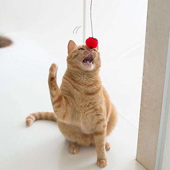 ICat FLYING CAT Удочка Кошачий мячик Божья коровка Мяч Игрушка для кошек