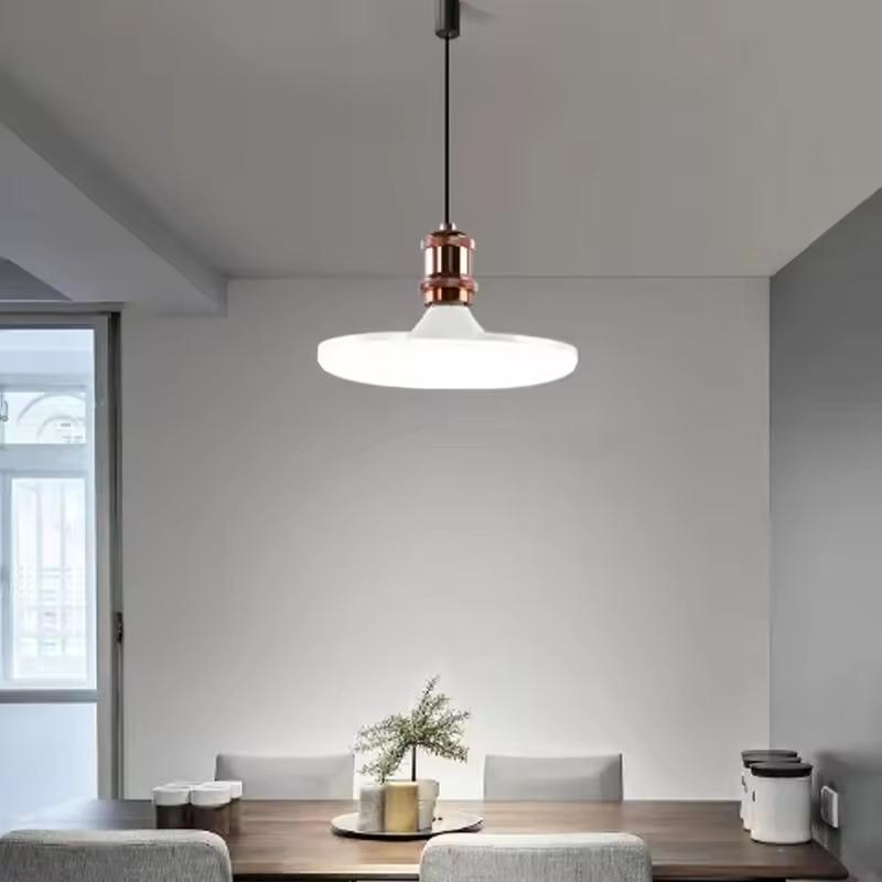 Светодиодная лампа переменного тока 220 В E27 цоколь бытовая энергосберегающая лампа 30 Вт внутреннее освещение летающая тарелка лампа 6500k потолочный светильник гаражное освещение