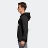 Adidas Повседневная толстовка с капюшоном и длинным рукавом с логотипом, мужские топы, черный S98772
